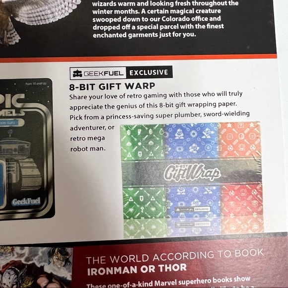 Classic game theme (Loot Crate/Geek Fuel): Zelda, Megaman, Nintendo - Picture 14 of 14